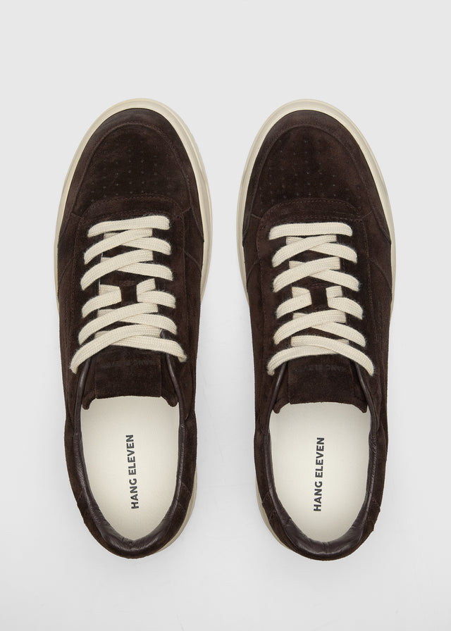Premium Suède Sneaker - Brown