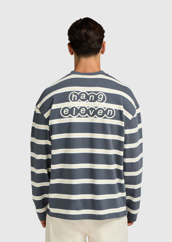 Stripe Longsleeve - Ombre Blue