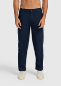 Herringbone Trouser - Navy Blue