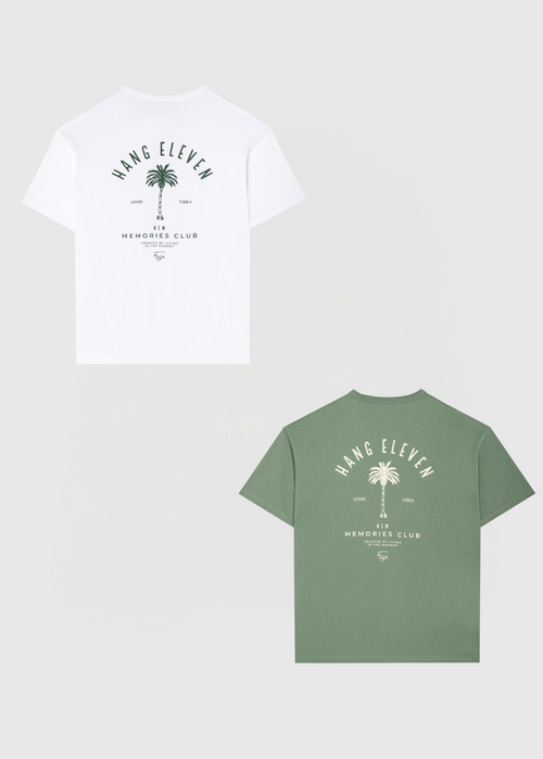 Hometown Tee Bundle - Green - White