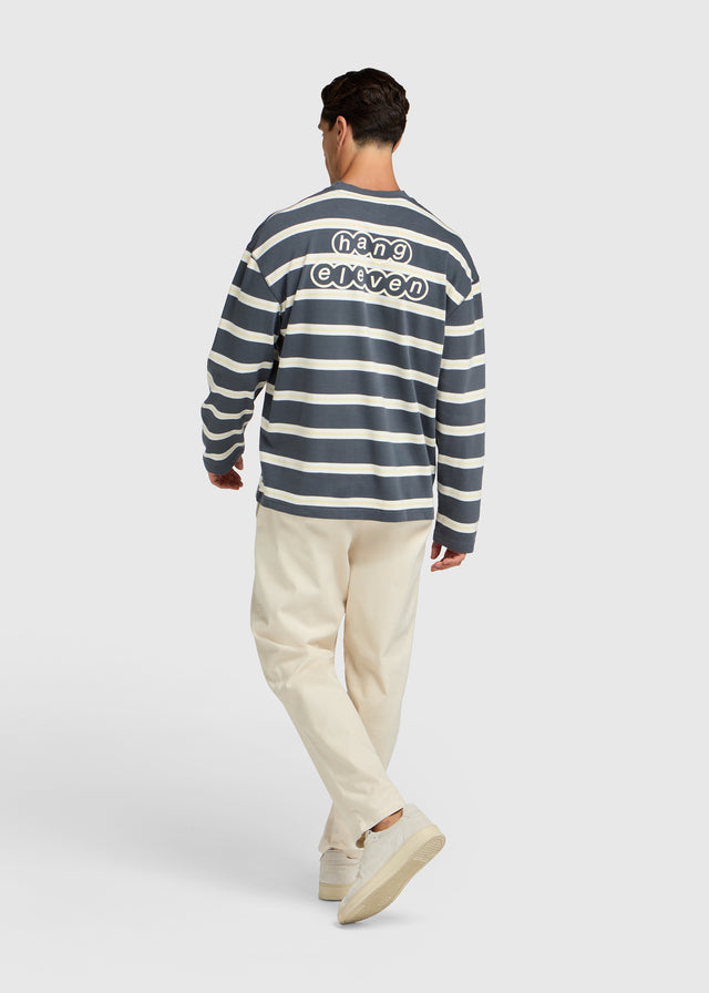 Stripe Longsleeve - Ombre Blue