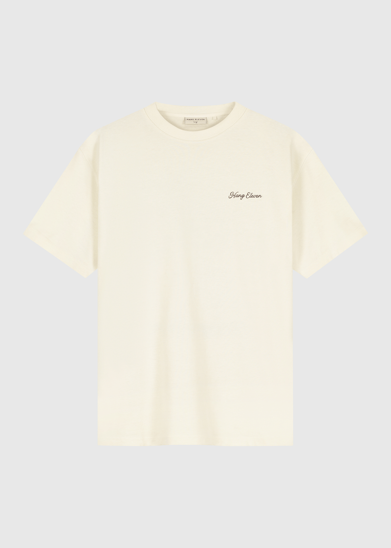 Blossom Tee - Weißer Sand