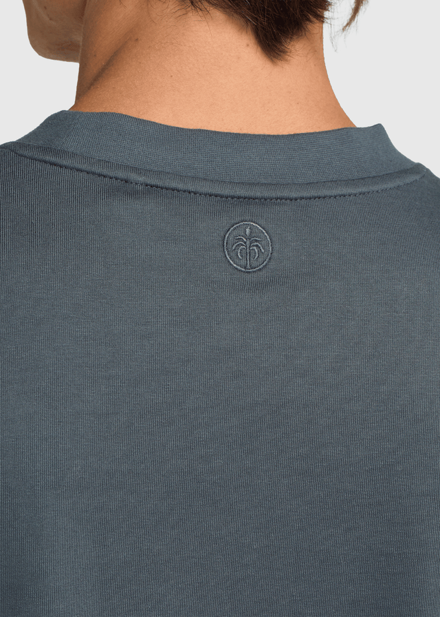Contrast Longsleeve - Ombre Blue