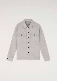 Soft Overshirt - Light Grey