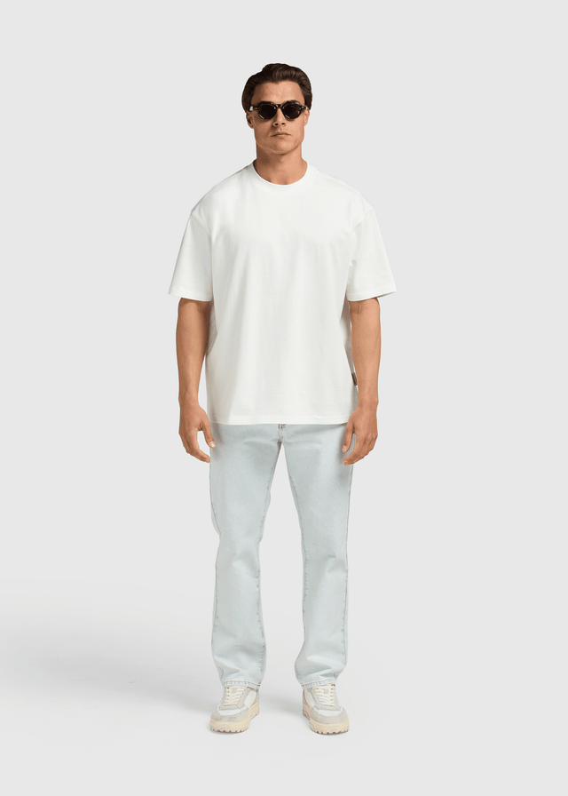 Oversized Basic T-Shirt – Off-White