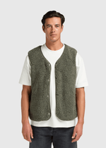 Premium Teddy Vest - Green
