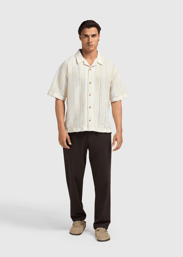 Zigzag Shirt - Sand