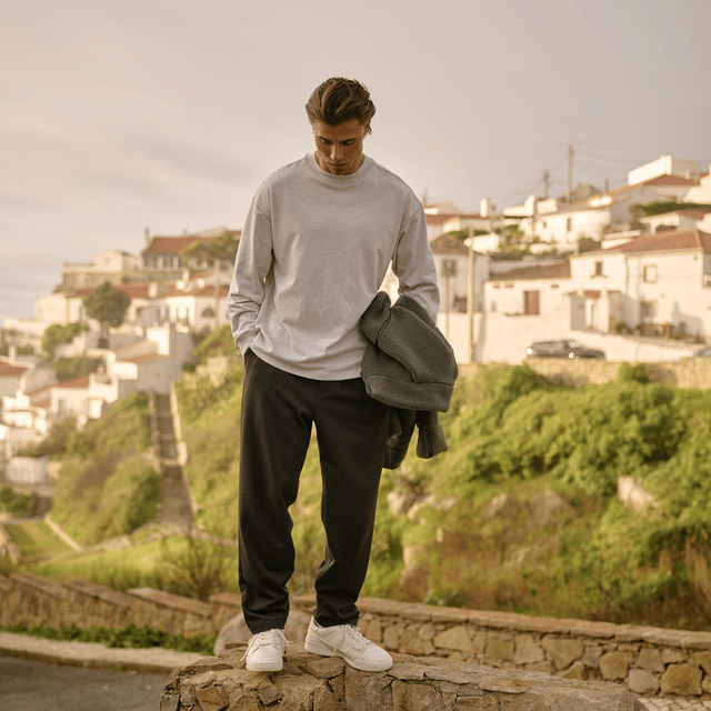 Premium Longsleeve - Taupe