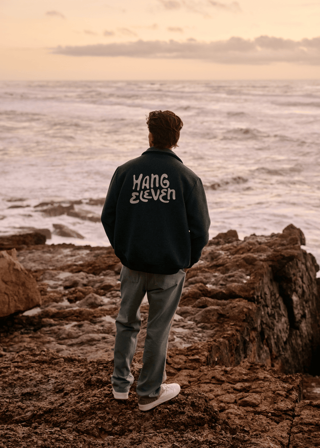 Collegejacke - Dunkelgrau