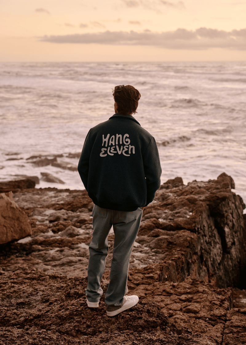 Varsity Jacket - Dark Grey