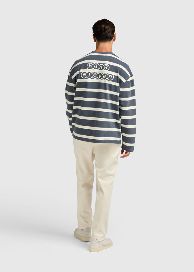 Stripe Longsleeve - Ombre Blue
