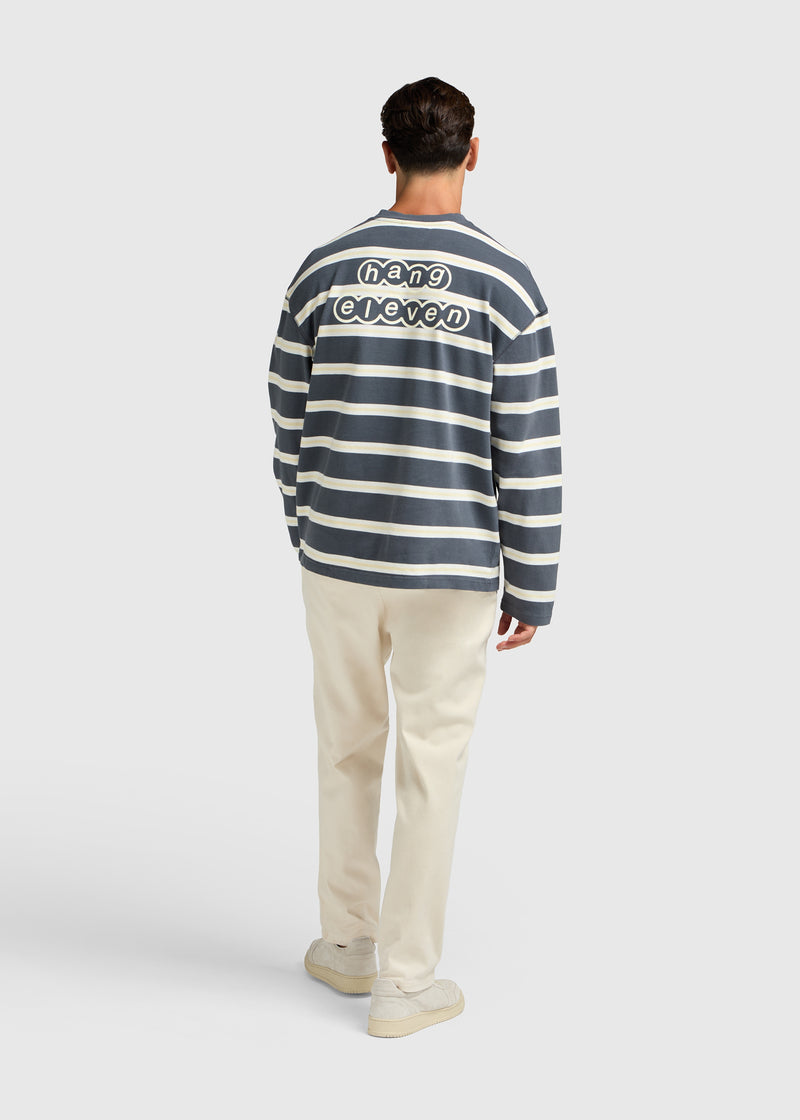 Stripe Longsleeve - Ombre Blue