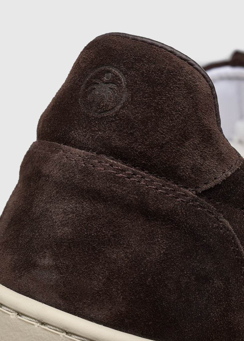 Premium Suède Sneaker - Brown