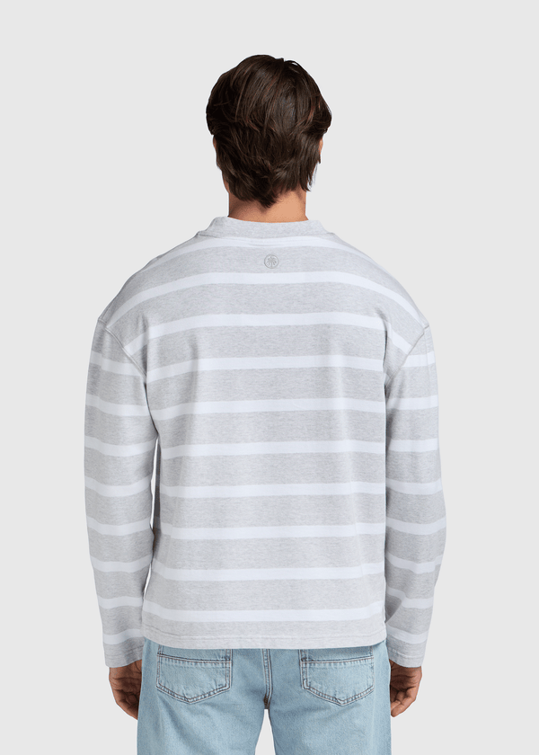 Stripe Longsleeve - Grey Melee