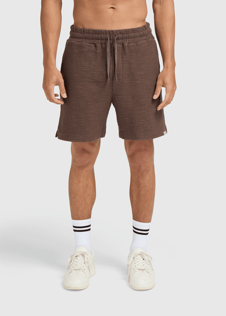 Bouclé Short - Brown
