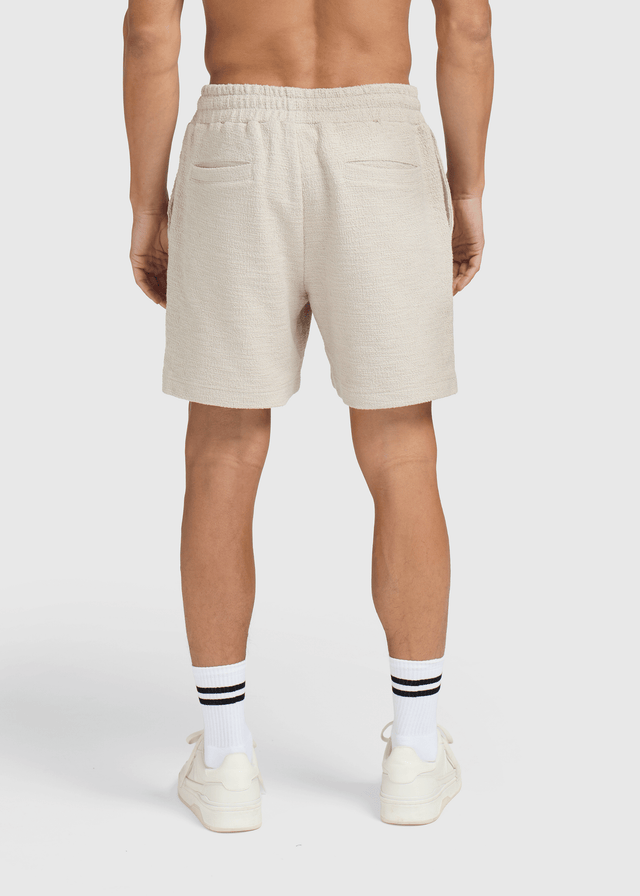 Bouclé-Shorts – Dove