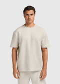 Bouclé Tee - Dove