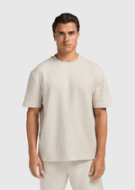 Bouclé Tee - Sand