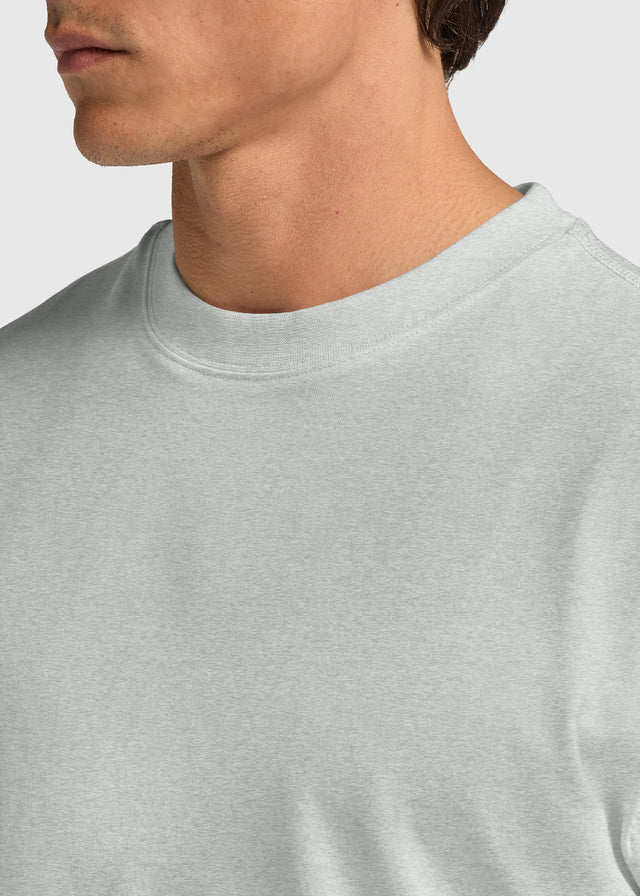 Regular Basic Tee - Grey Melee