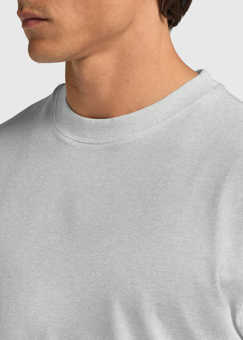 Regular Basic Tee - Grey Melee