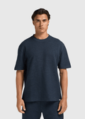 T-shirt bouclé - Bleu dégradé