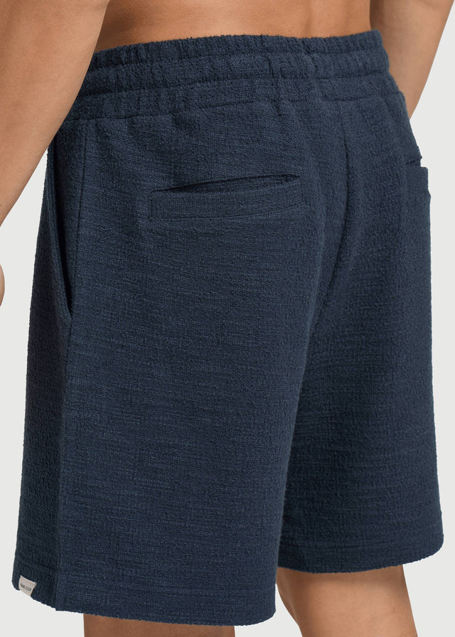 Short bouclé - Bleu ombré