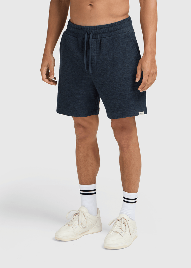 Short bouclé - Bleu ombré