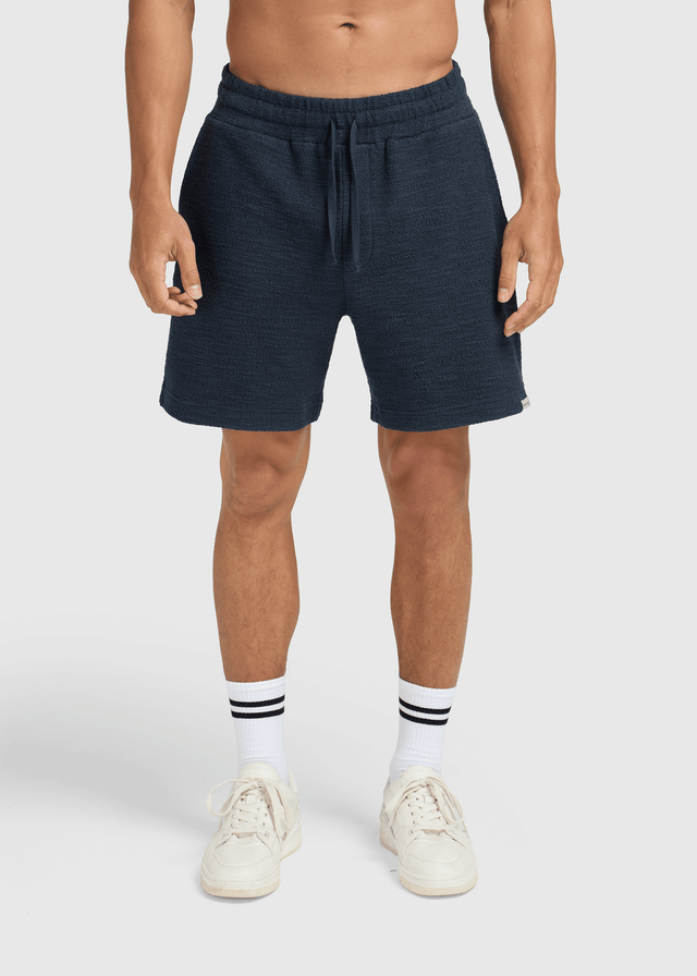 Short bouclé - Bleu ombré