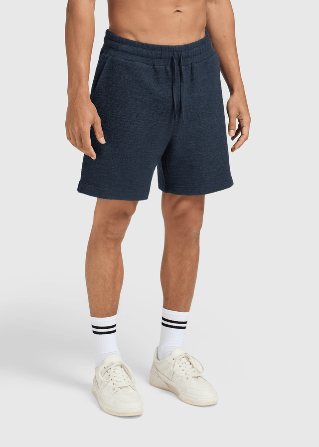 Short bouclé - Bleu ombré