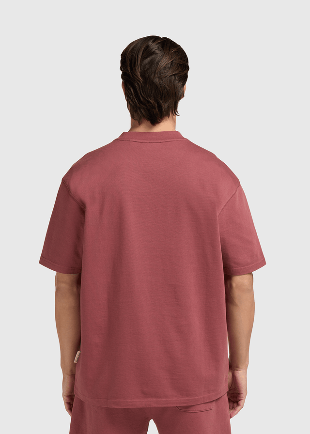 T-shirt essentiel - Rouge profond