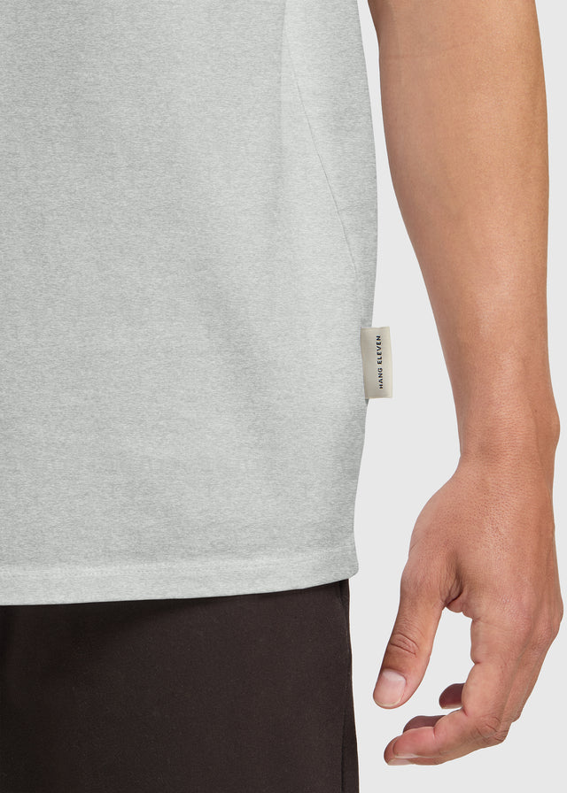 Regular Basic Tee - Grey Melee