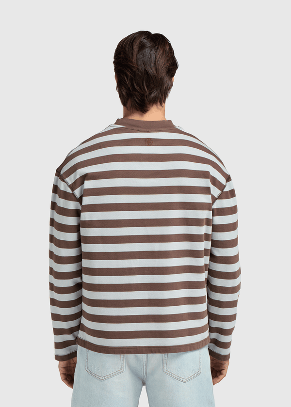 Stripe Longsleeve - Chocolate
