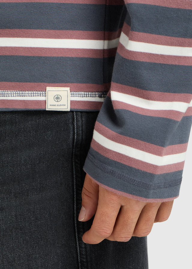 Stripe Longsleeve - Purple