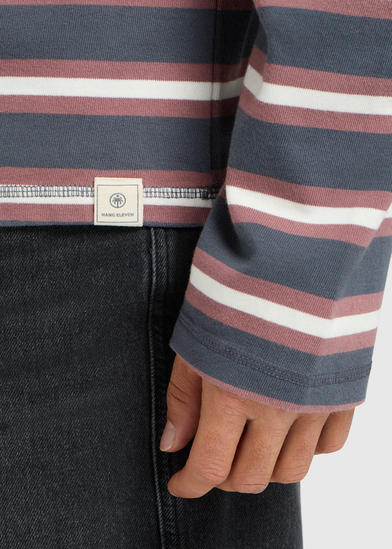 Stripe Longsleeve - Purple