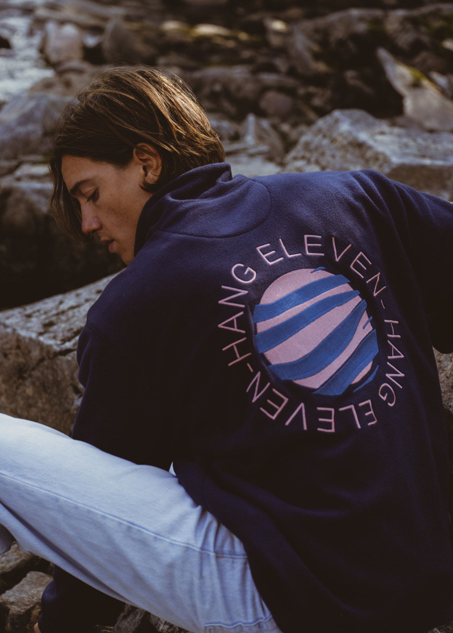 Express one eleven oversized sherpa fleece sweatshirt sales