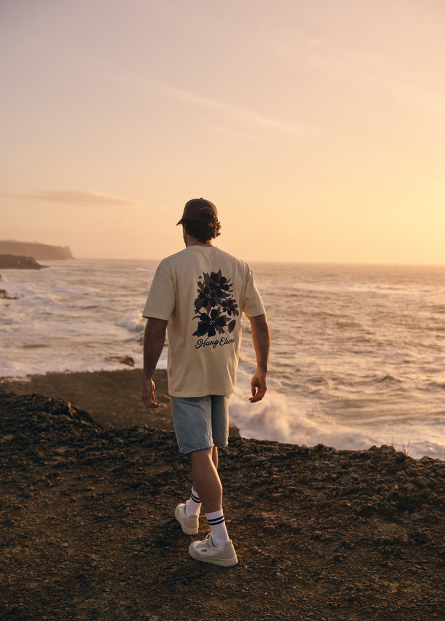 Blossom Tee - Weißer Sand