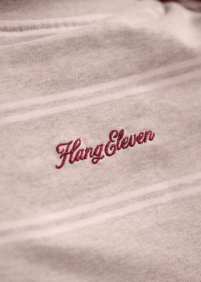Stripe Longsleeve - White Melange