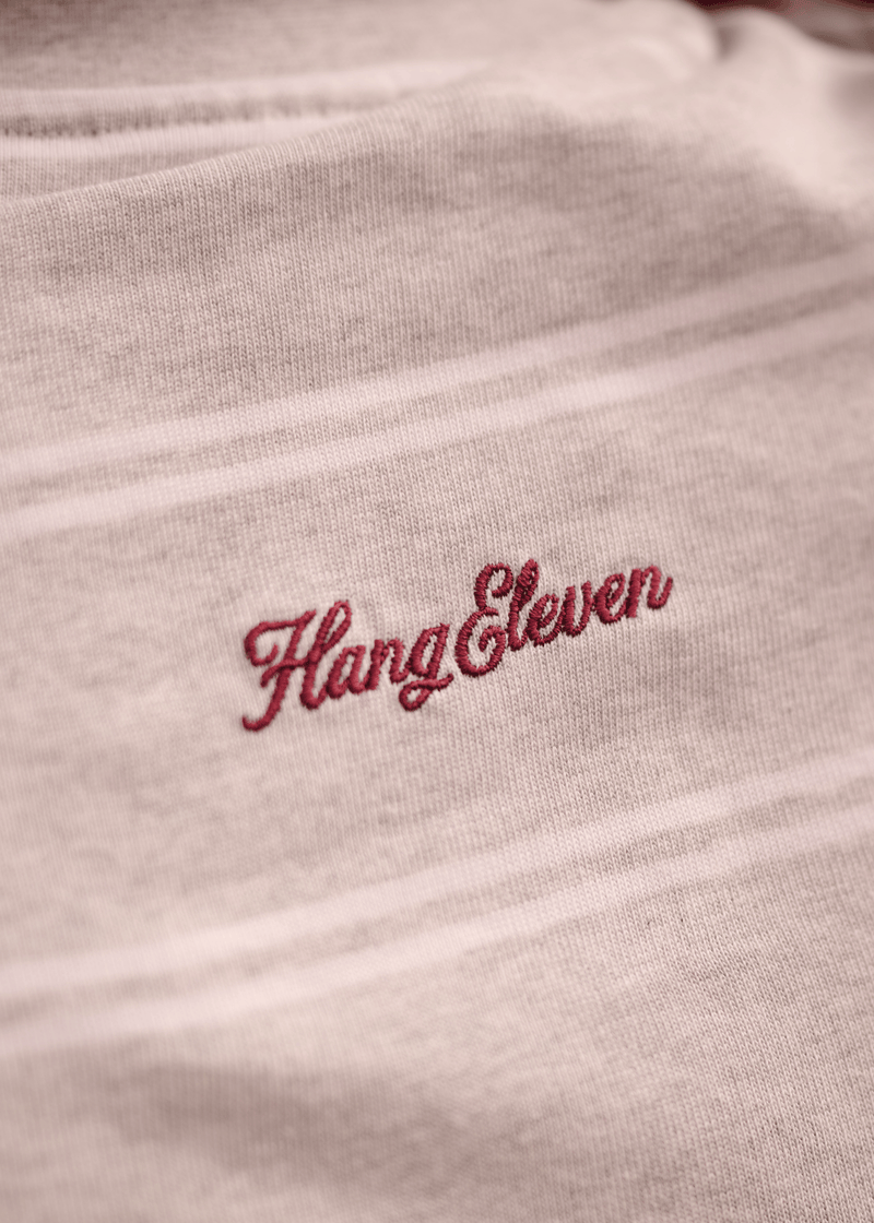 Stripe Longsleeve - White Melange