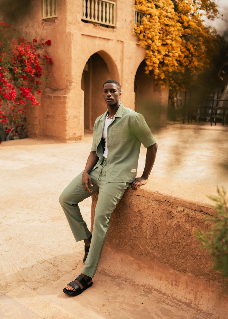 The Structure Pants - Sage Green
