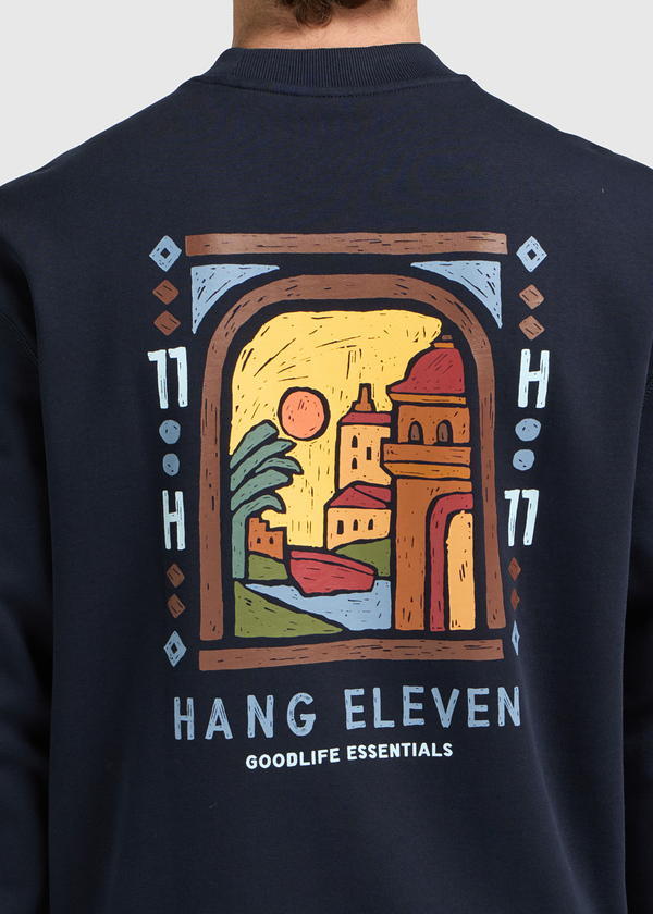 Village Crewneck - Navy