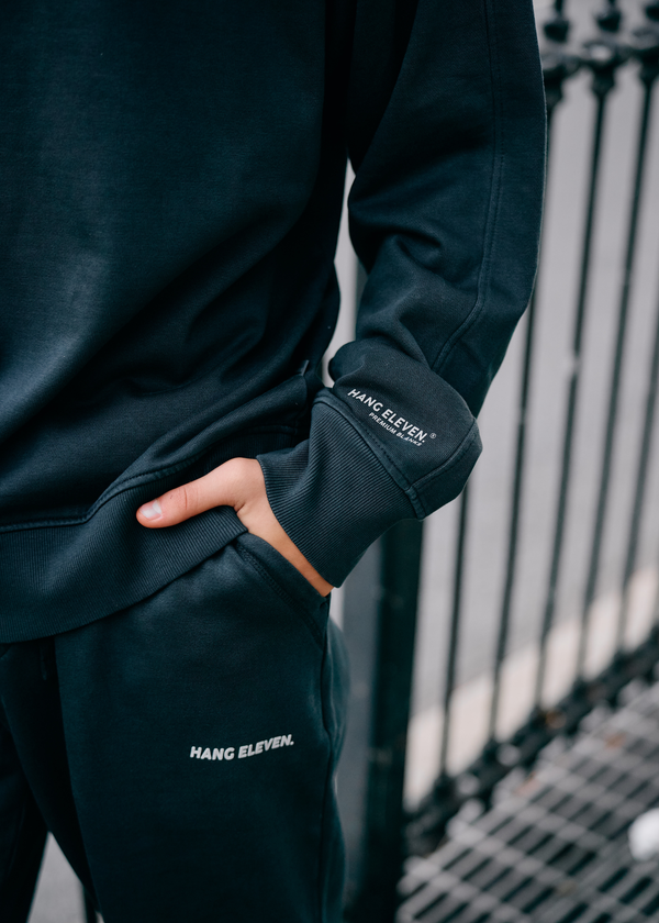 Premium Blanks Half Zip - Acid Wash