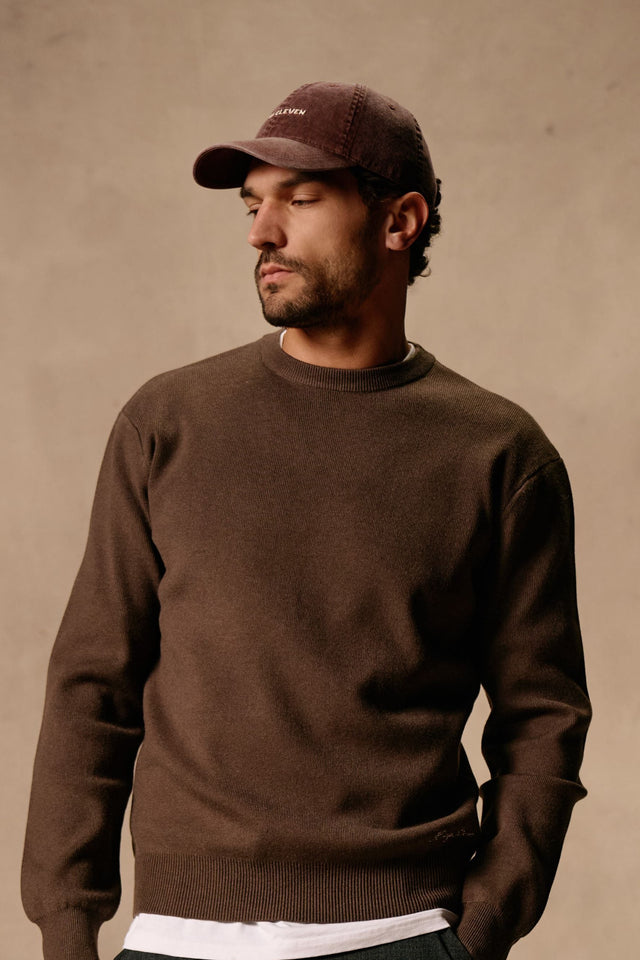 Casquette lavée - Marron