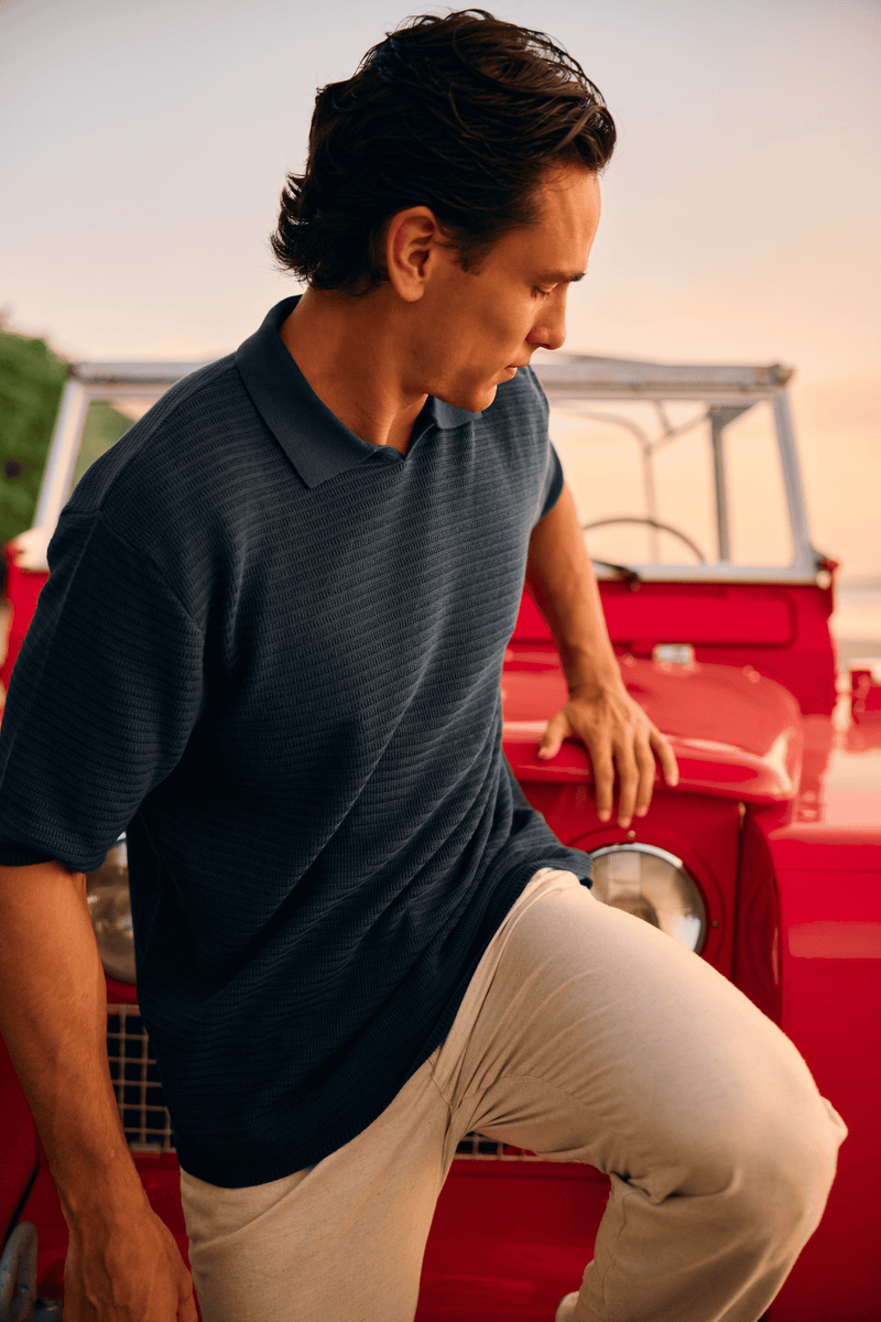 Structure Polo - Ombre Blue