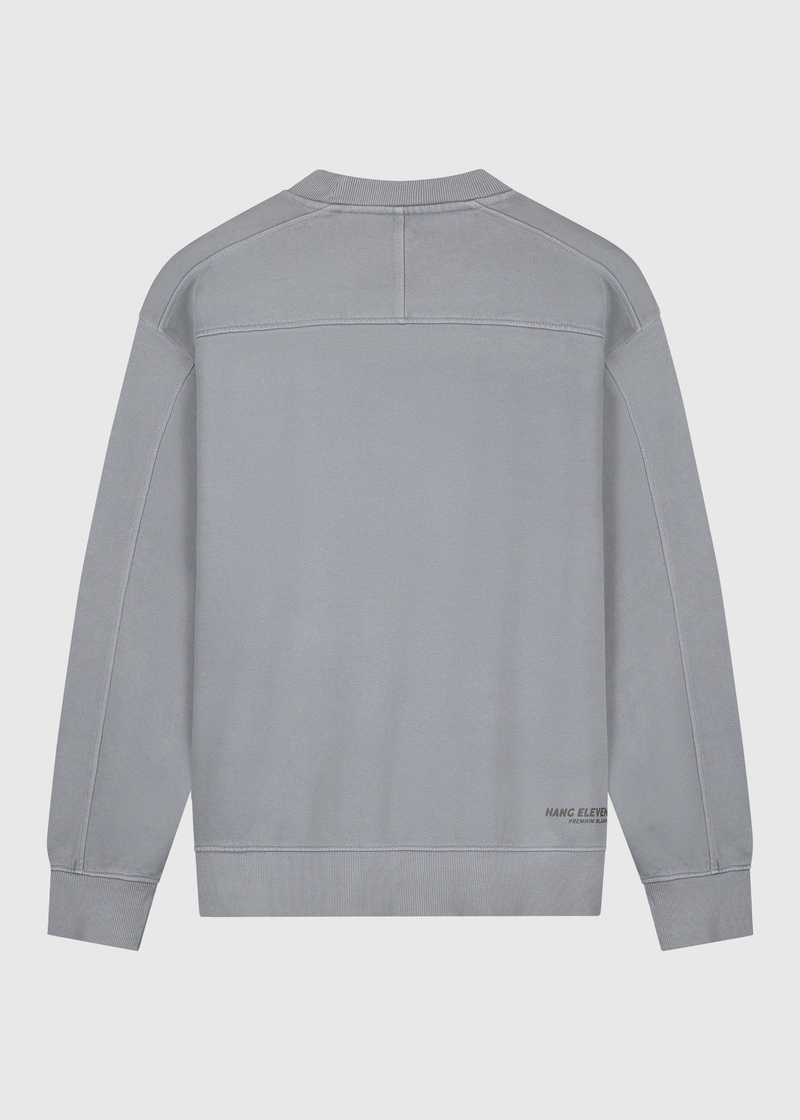 Premium Blanks Crewneck - Washed Grey
