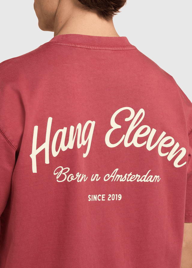 Born Tee - Deep Red