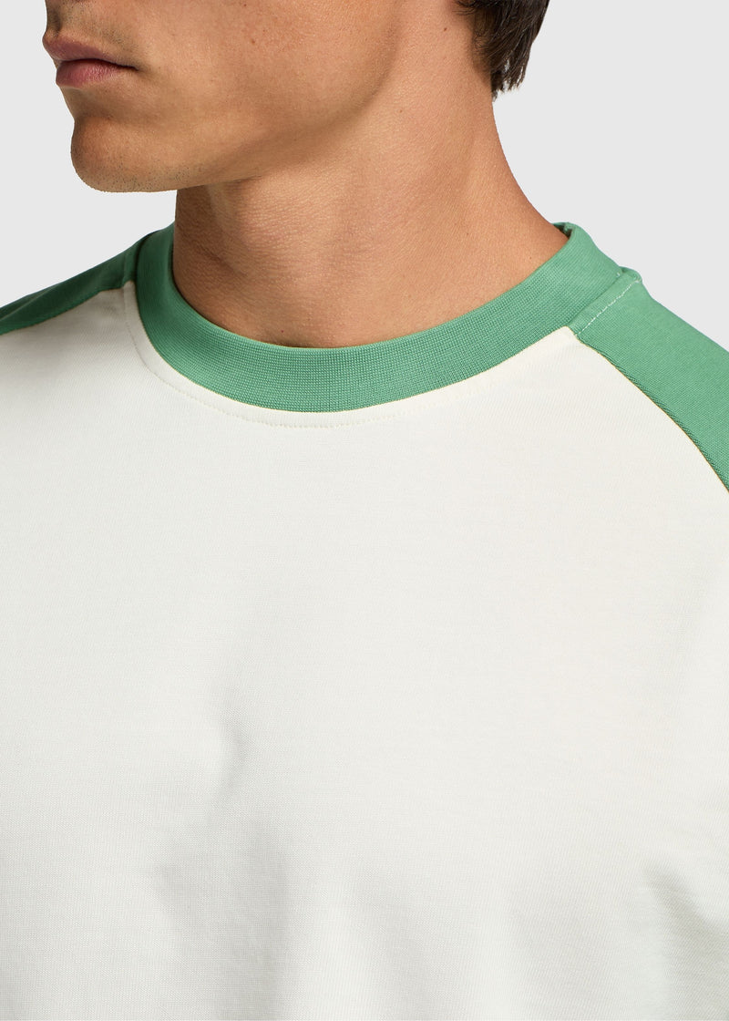 Colour Block Longsleeve - Green