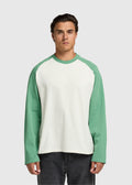 Colour Block Longsleeve - Green