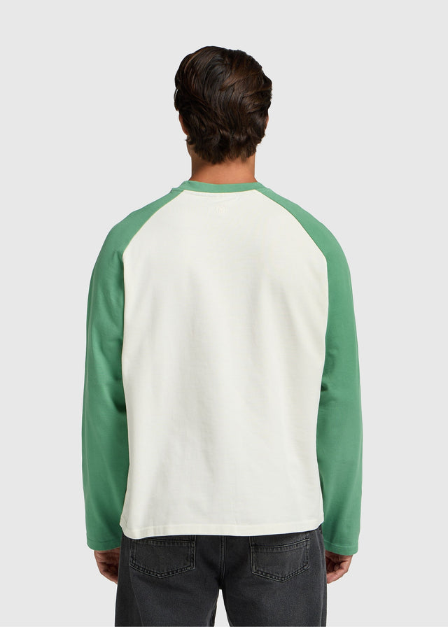 Colour Block Longsleeve - Green