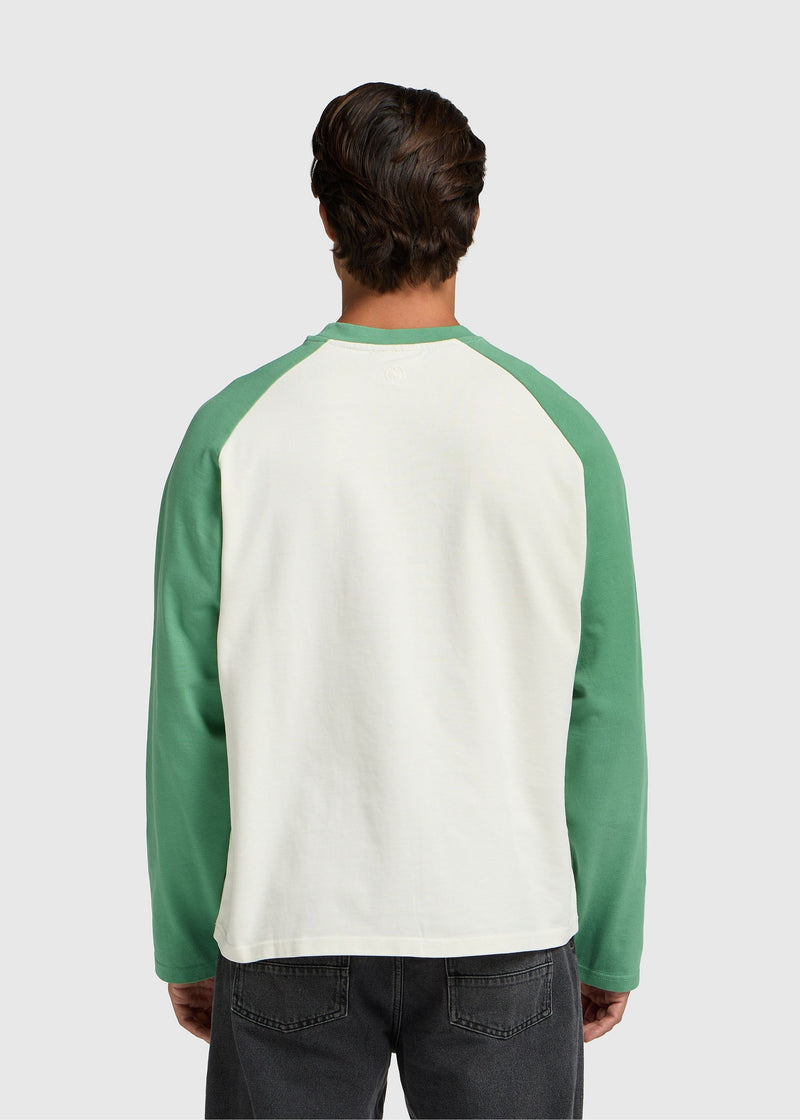 Colour Block Longsleeve - Green