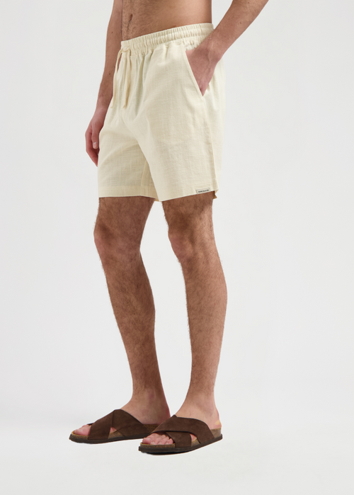 Uni Slub Short - Off White
